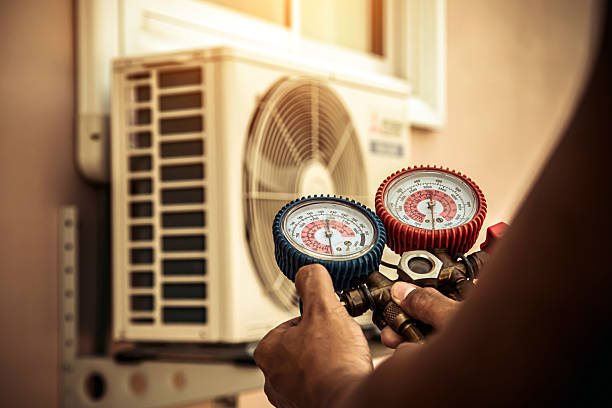 Professional Hvac Maintenance technician working in Meridian, ID